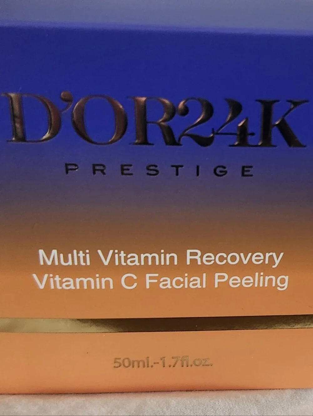 BRAND NEW!!! LUXURY SKINCARE ANTI WRINKLE SET. D'ORE24K FACIAL PEEL SET!!!